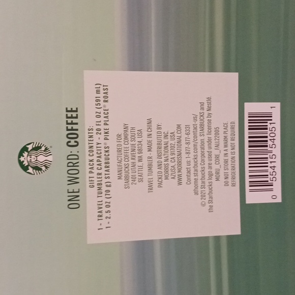 Starbucks Tumbler - Picture 2 of 3